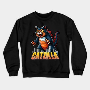 Catzilla S01 D58 Crewneck Sweatshirt